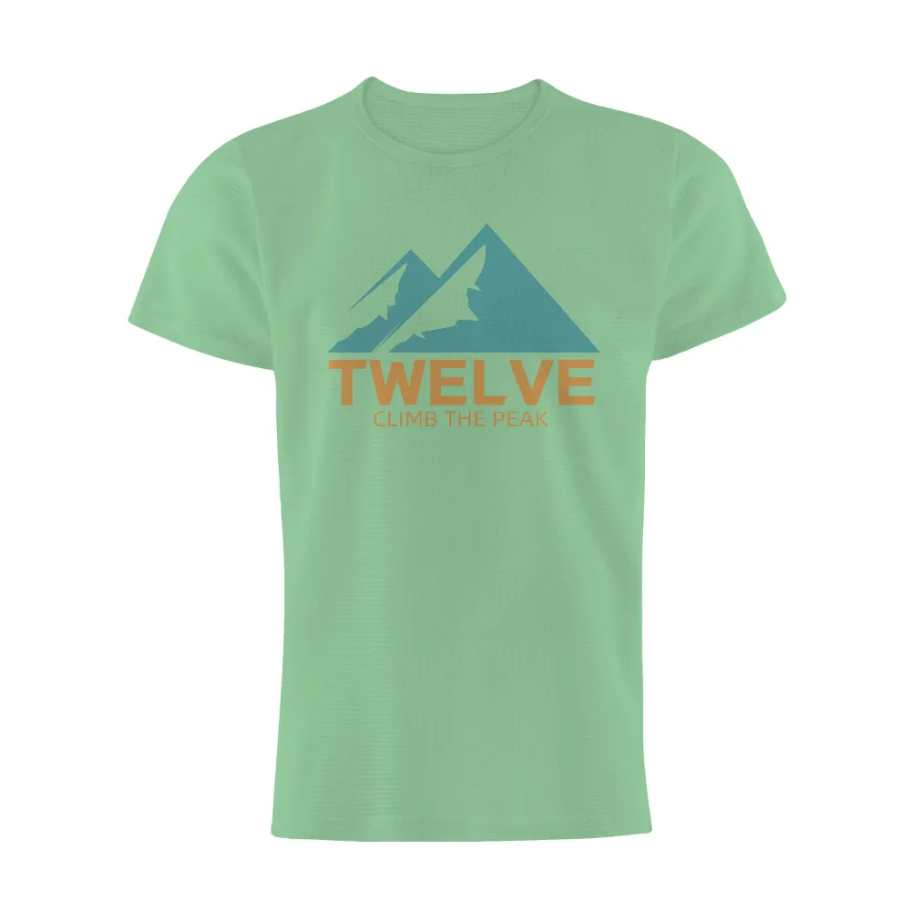 Custom T-Shirt Printing: Climb the Peak with Twelve|murph challenge 2021 shirt