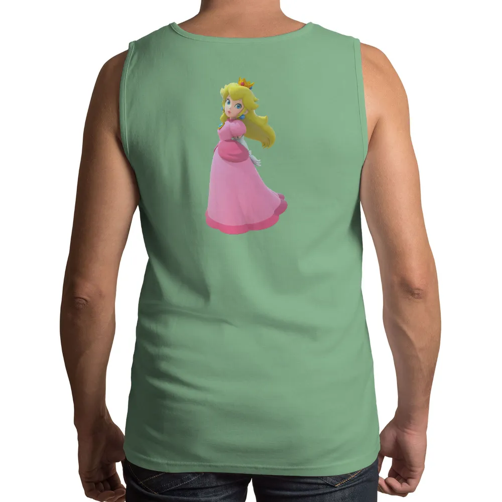 Princess Peach T-Shirt Printing: A Symbol of Grace and Courage|video game valentine shirt