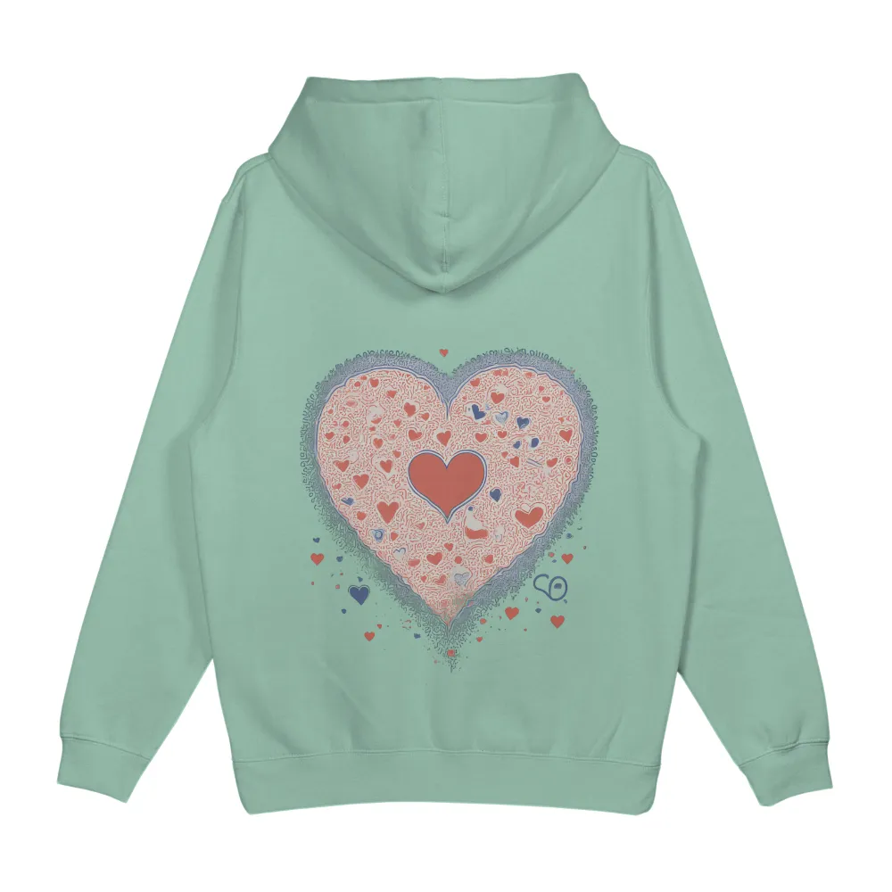 Customized Tee Shirts: Heart of Love - Artistic Designs|mlb logo shirt with heart