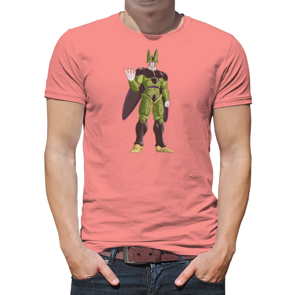 Shirts Graphic Tees: Cell from Dragon Ball Z - Anime Character Design|dragon ball z nba t shirt