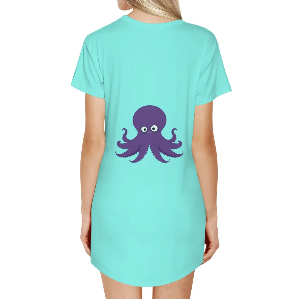 Custom T-Shirt Printing: Protect Our Oceans with Orion the Octopus|adventure time star wars shirt