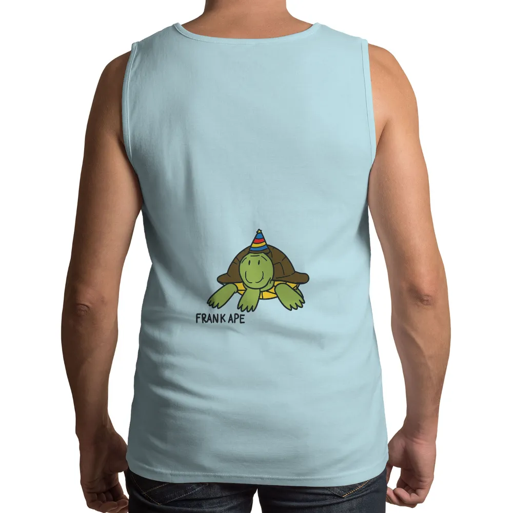 Graphic Tees: Celebrate Joy with Timmy the Turtle|neon green graphic tees women's