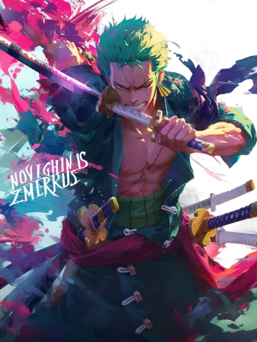 Zoro's Power - zoro anime t