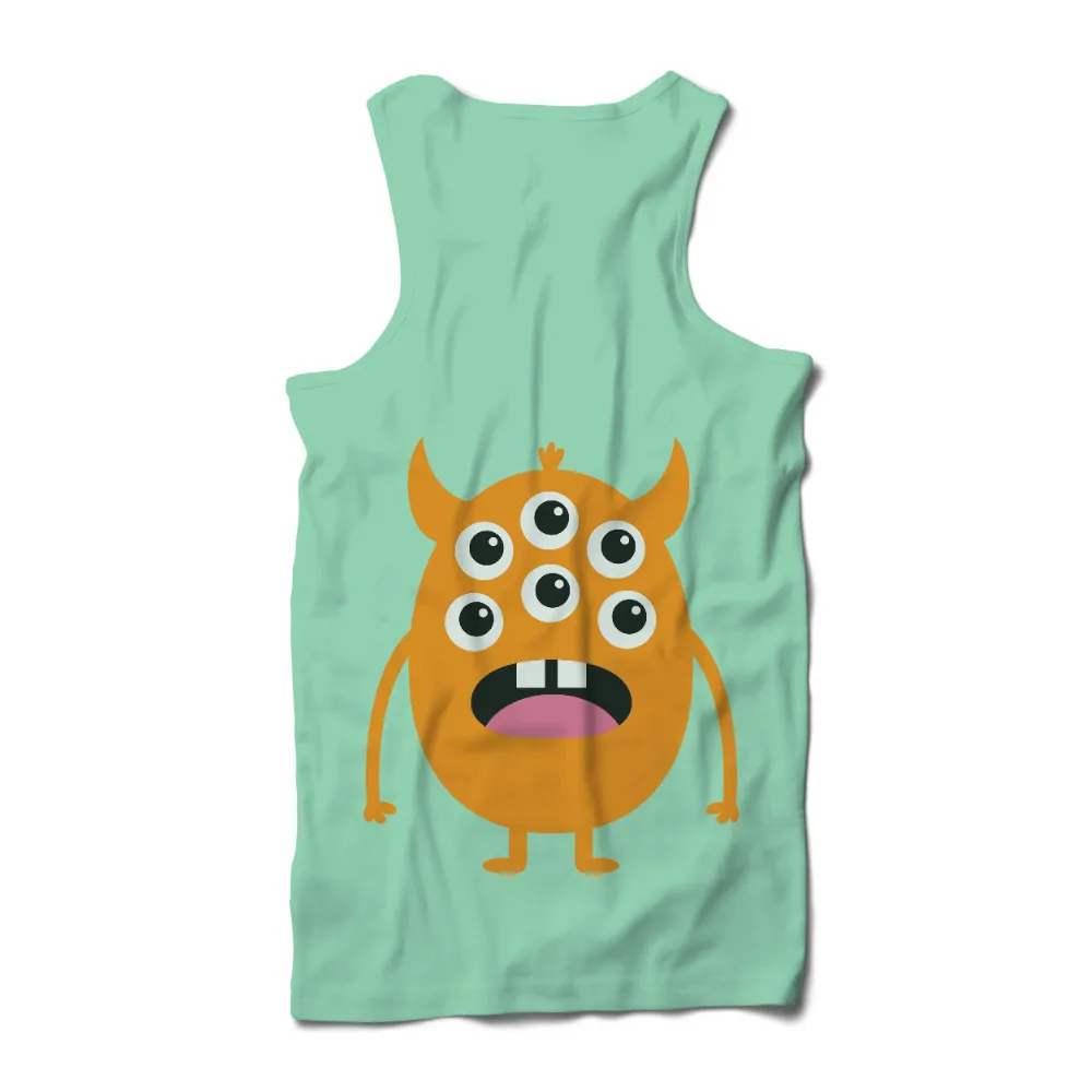 Custom T-Shirt Printing: Whimsical Orange Monster Adventure|adventure time star wars shirt