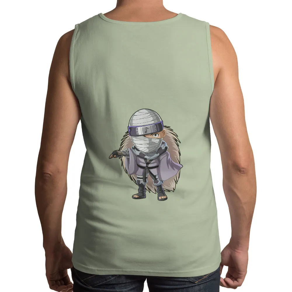 Zabuza Chibi Tee Shirt Printing - Anime Ninja Design|ninja pants naruto