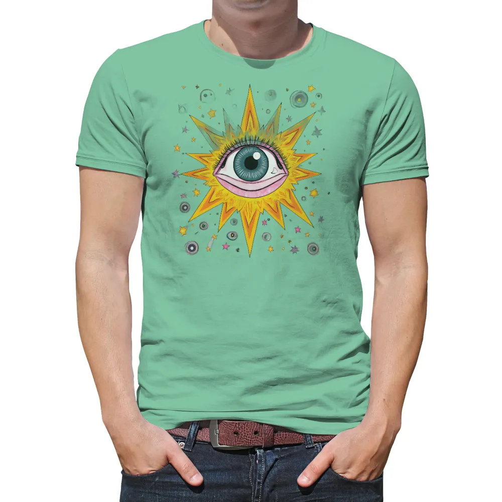 Tee Shirts Printed: Eye of Enlightenment - Cosmic Vision|dallas stars tickets 2022