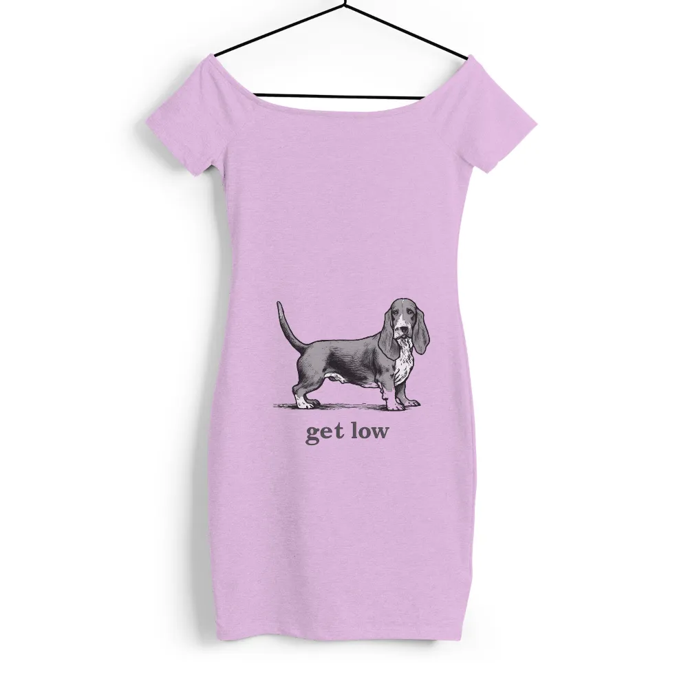 Shirts Graphic Tees: Get Low with Max the Basset Hound|vintage style nfl t shirts