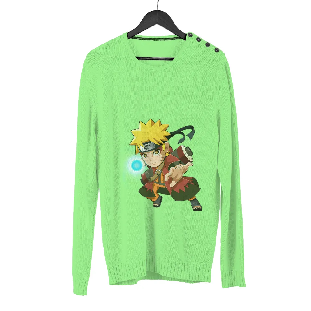 T-Shirts Design: Naruto's Determination - Anime Character with Inner Strength|roblox t shirt ninja