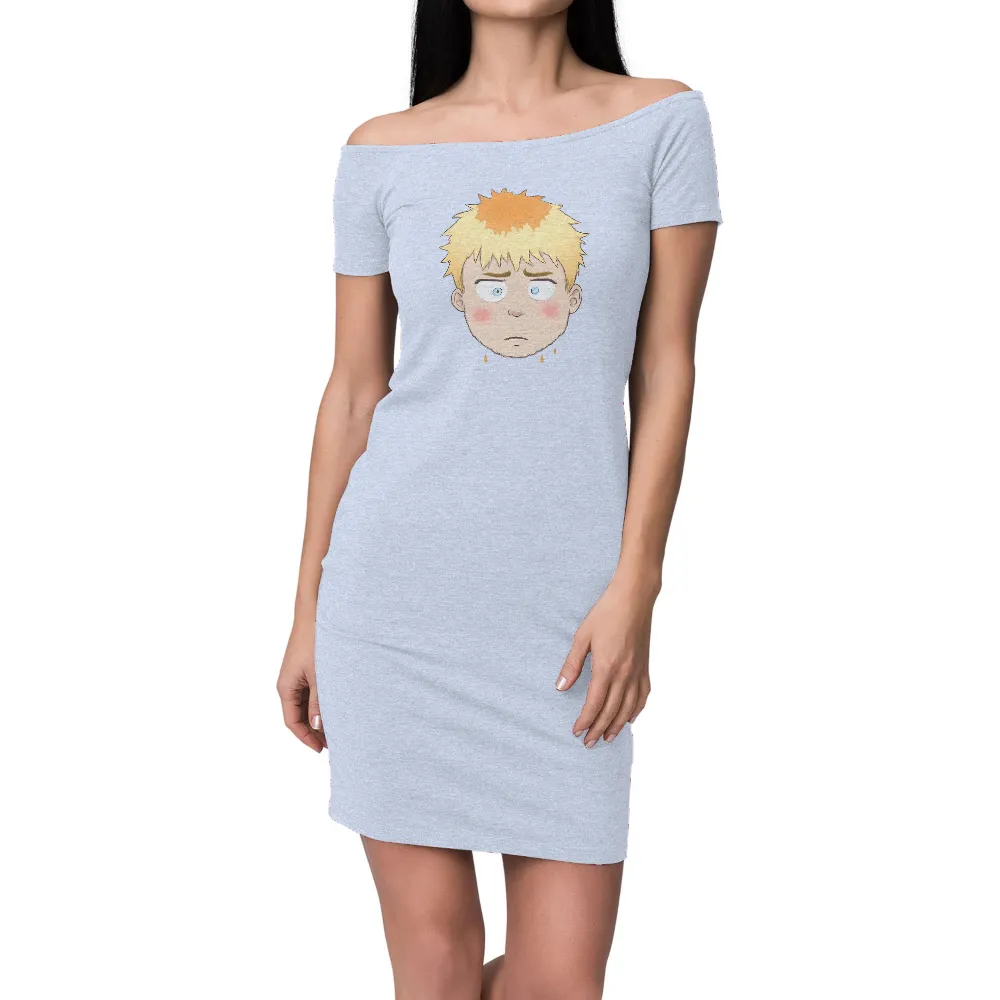 TShirt Design: Anime Character with Deep Emotions|cartoon character long sleeve shirts