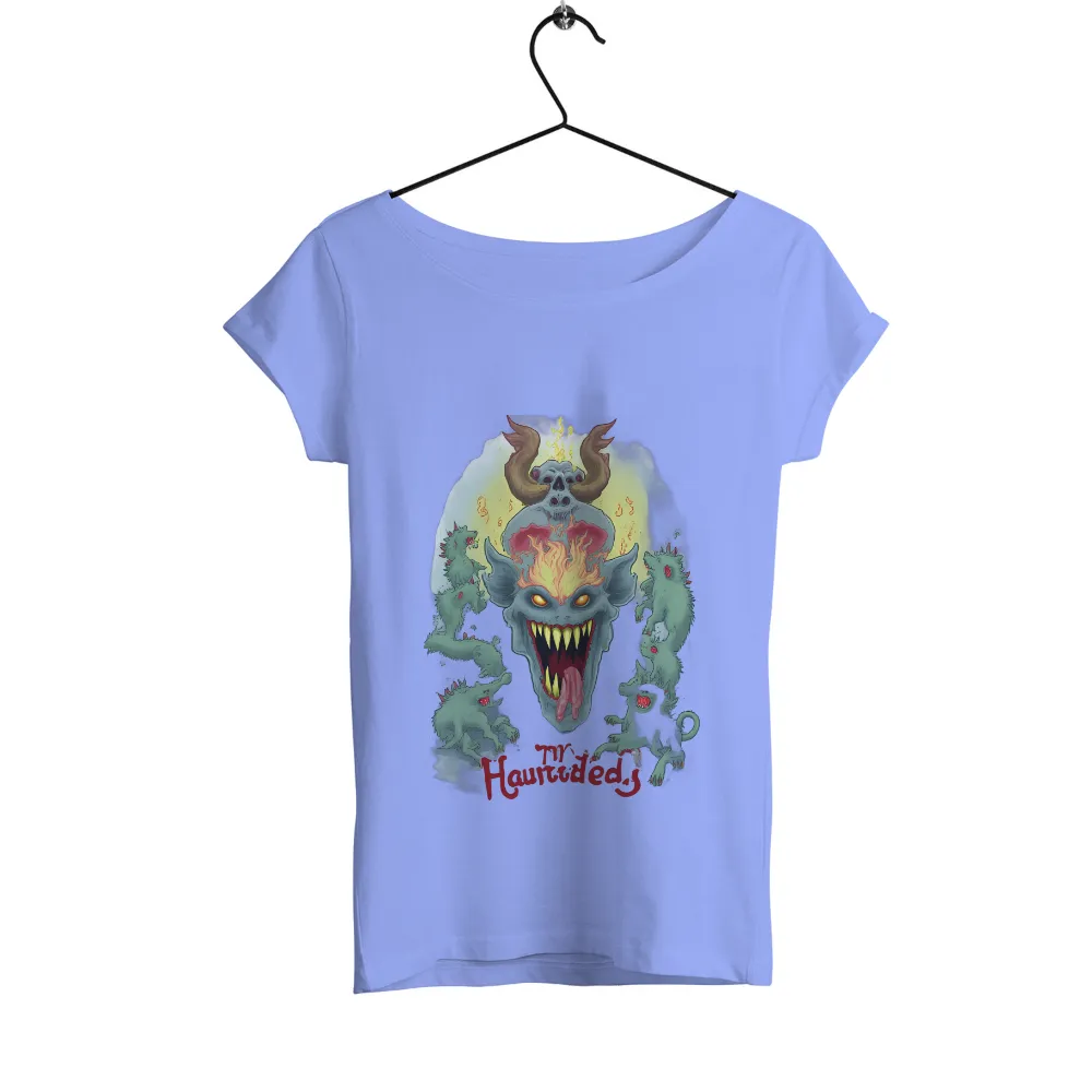 Custom Designs with Demonic Horror Art: Embrace Your Inner Fear|roblox horror t shirt