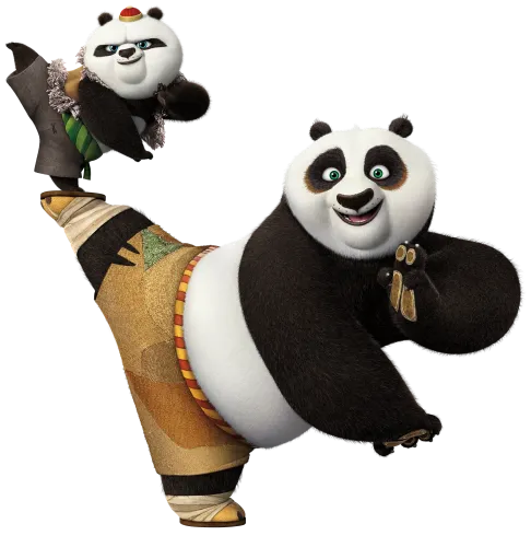 T-Shirts Custom: Kung Fu Panda Legacy - Strength and Wisdom