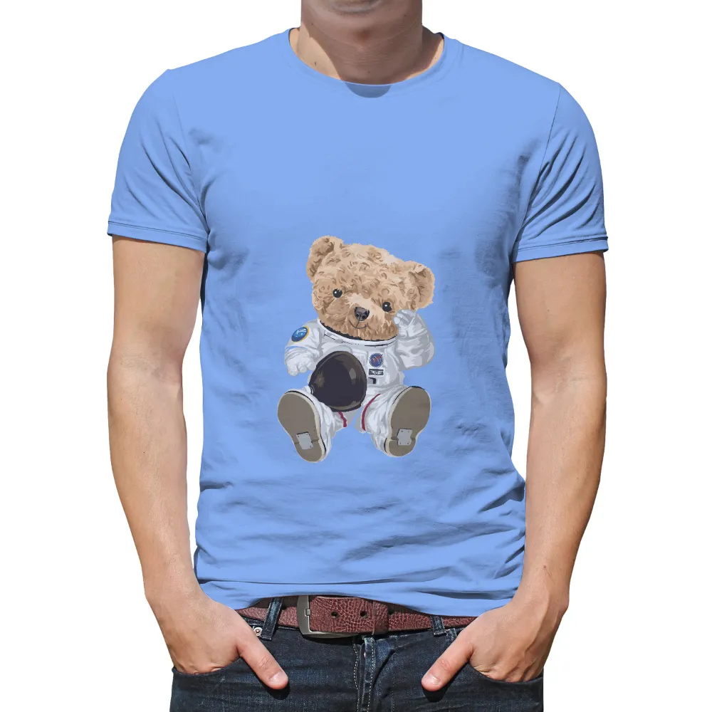 T-Shirts Custom: Teddy Bear Astronaut - Explore the Stars|art shirt target