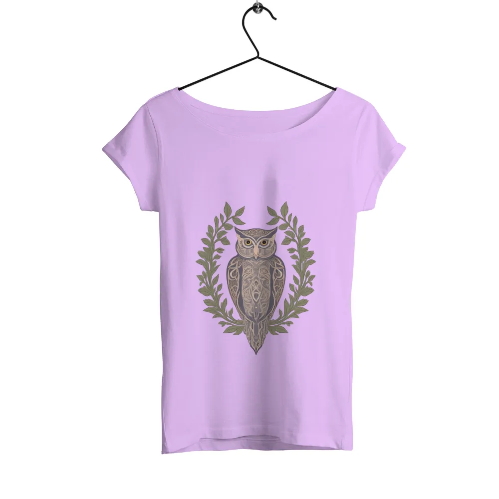 Custom Tee Shirts: Wisdom of Athene - Owl Design|owl house shirts hot topic