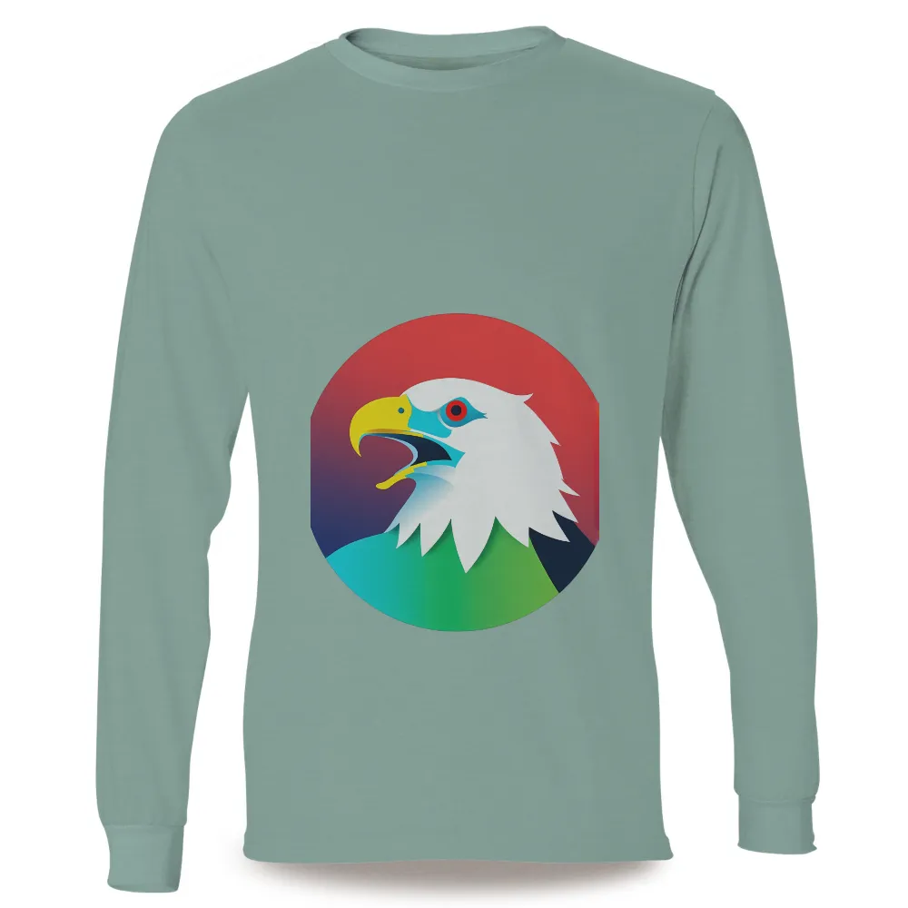 Vibrant Graphic Designs Featuring an Eagle: Embodying Strength and Freedom|butterfly shirt american eagle