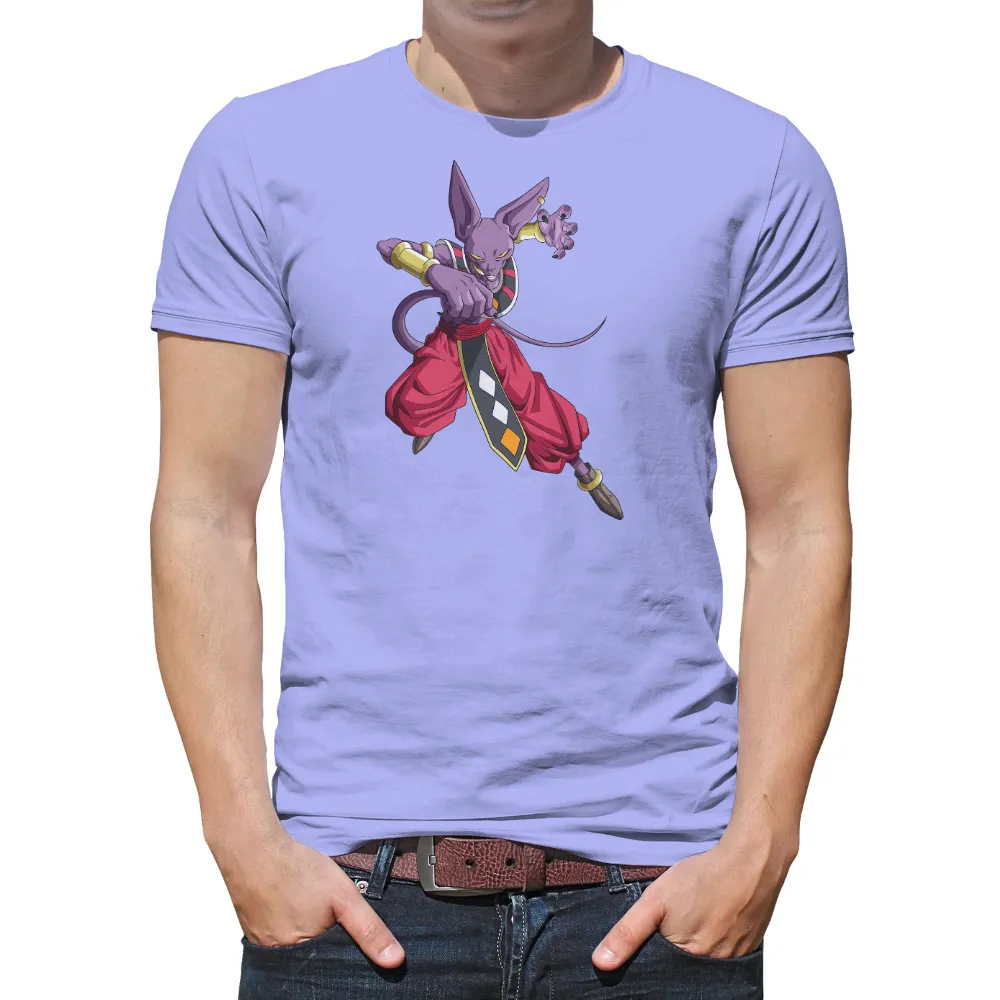 TShirt Design: Beerus - God of Destruction|mr po dragon ball