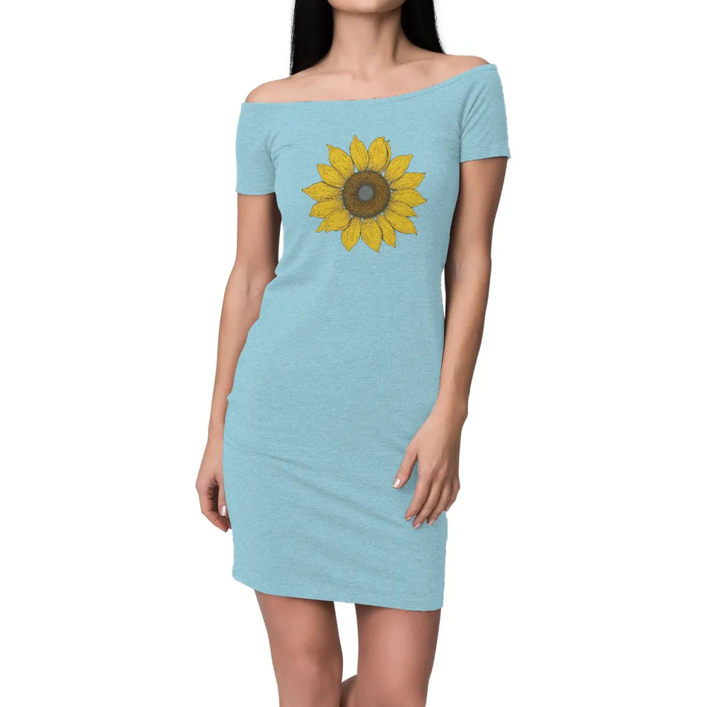 T-Shirts Pattern: Sunflower Beauty - Artistic Nature Design|reyn spooner summer commemorative 2021