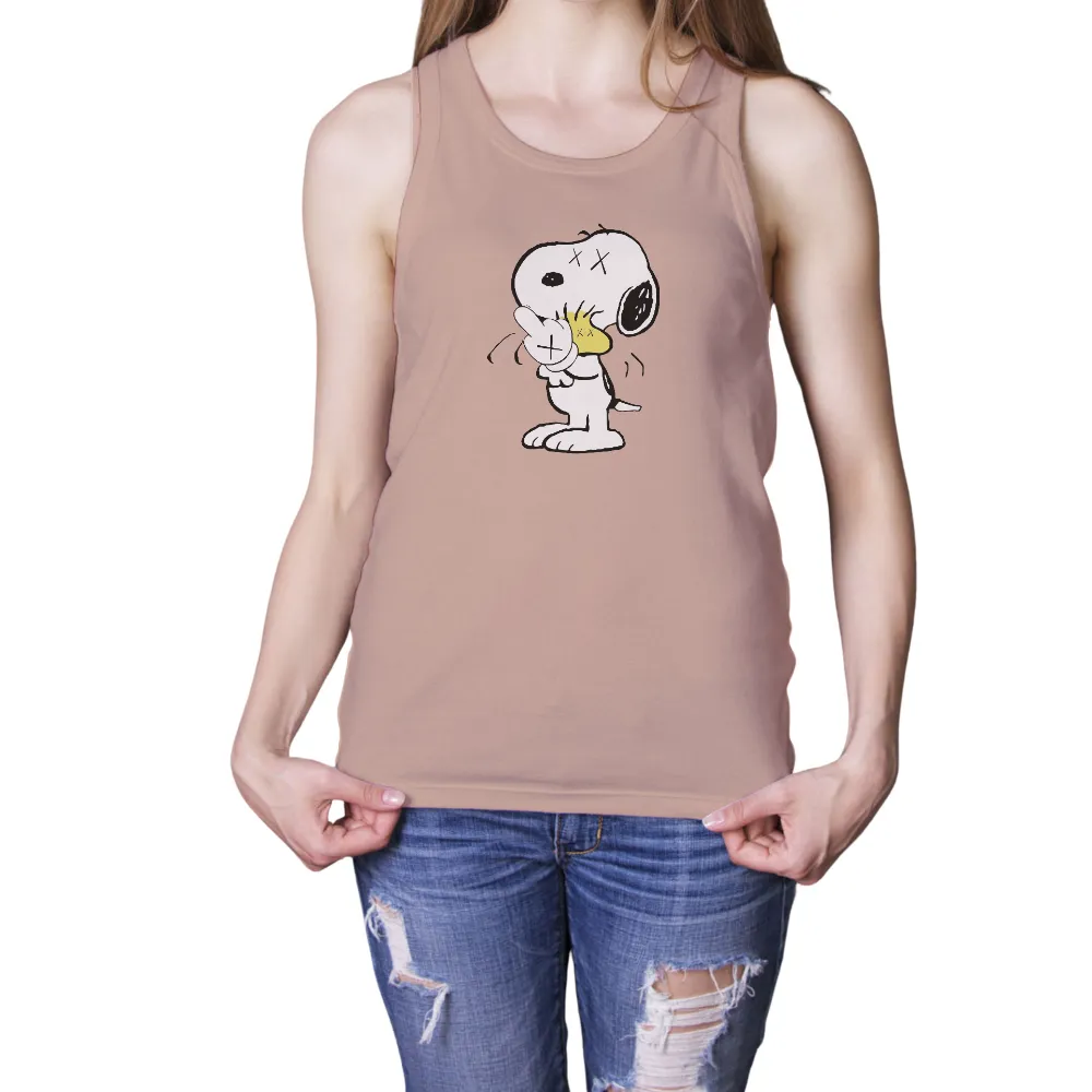 Tee Shirts Printed: Edgy Punk Rock Snoopy Design|rebel circus t shirts