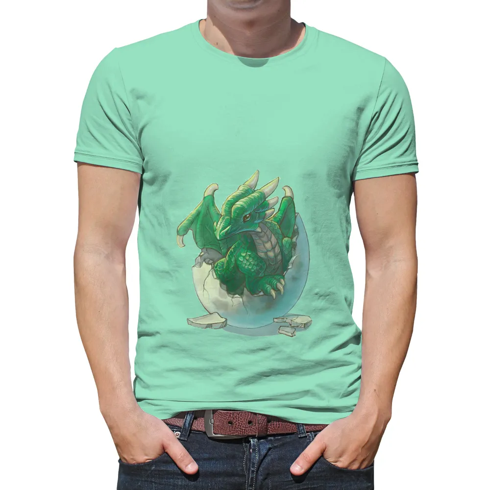 TShirt Printing: Baby Dragon Hatching - Fantasy Art|dragon ball father's day shirt