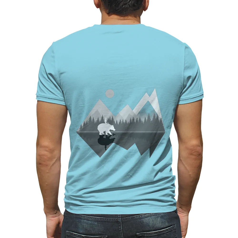 Shirts Graphic Tees: Wilderness Friendship - Nature Adventure|family lake trip shirts