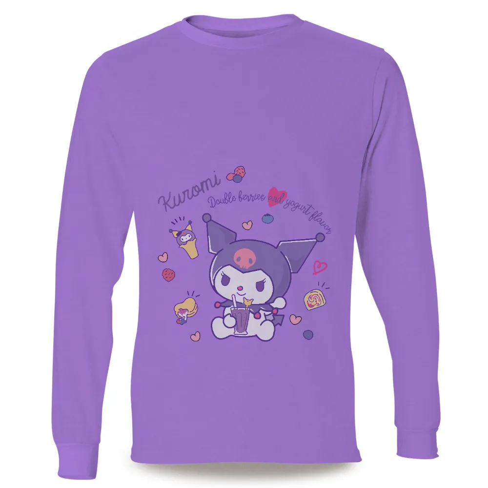 T-Shirts Custom: Kuroni's Sweet Joy with Double Berries and Yogurt Shake|cute clothes for roblox