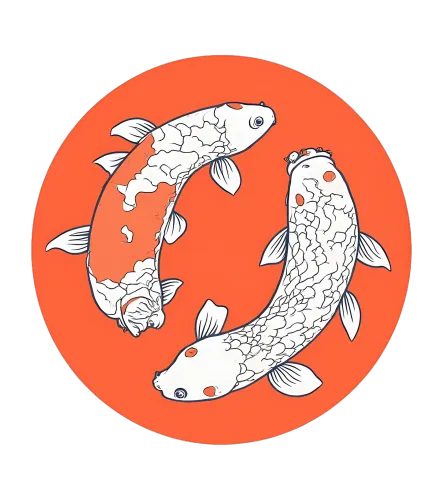 Customized Tee Shirts: Koi Fish - Symbol of Tranquility and Balance