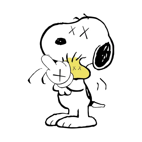 Tee Shirts Printed: Edgy Punk Rock Snoopy Design