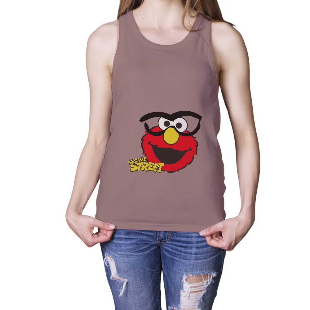 T-Shirts Custom: Elmo's Cool Transformation with Sunglasses|modern family dylan v neck t shirts