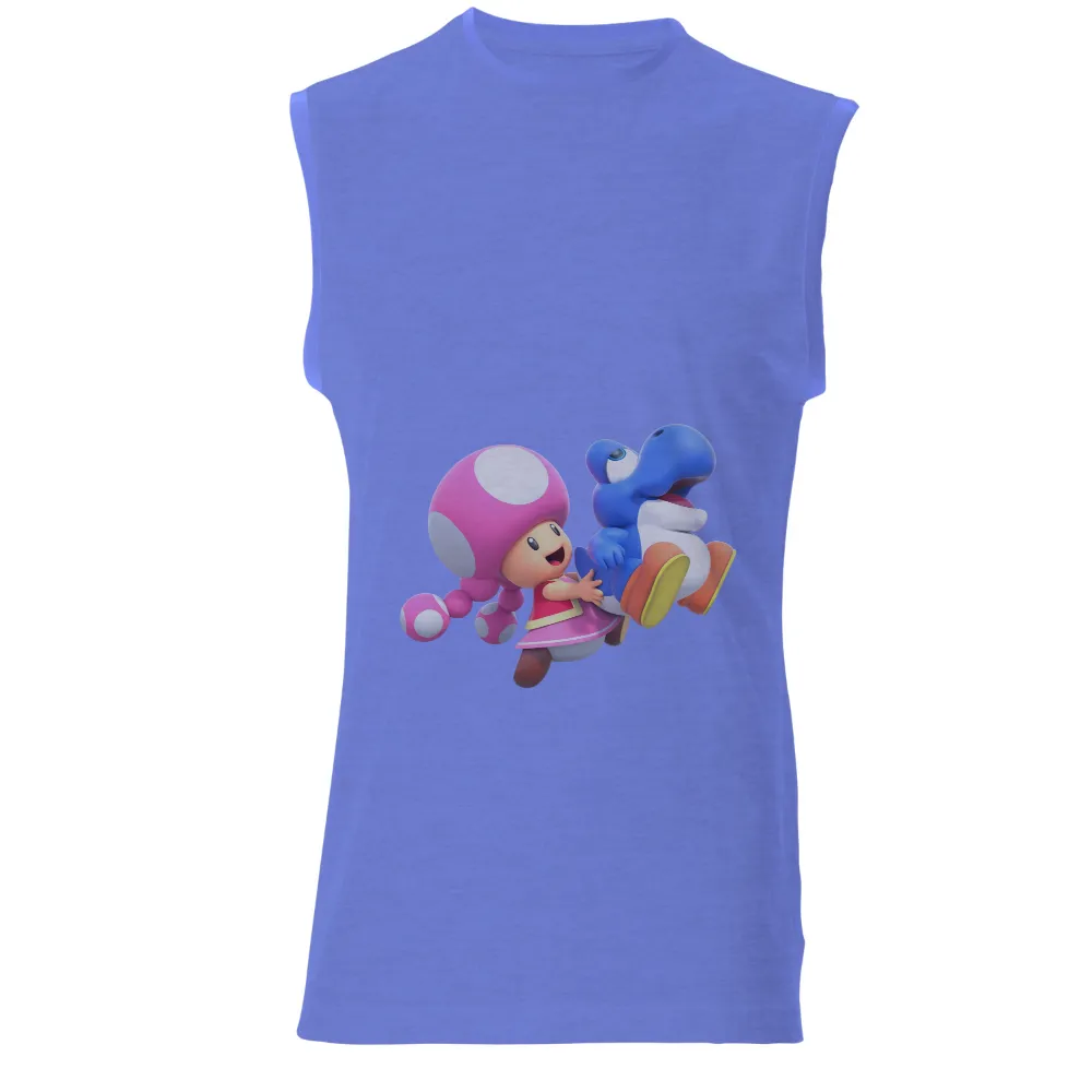 Tee Shirt Printing: Toadette and Yoshi - Celebrate Gaming Adventure|banksy joy millward