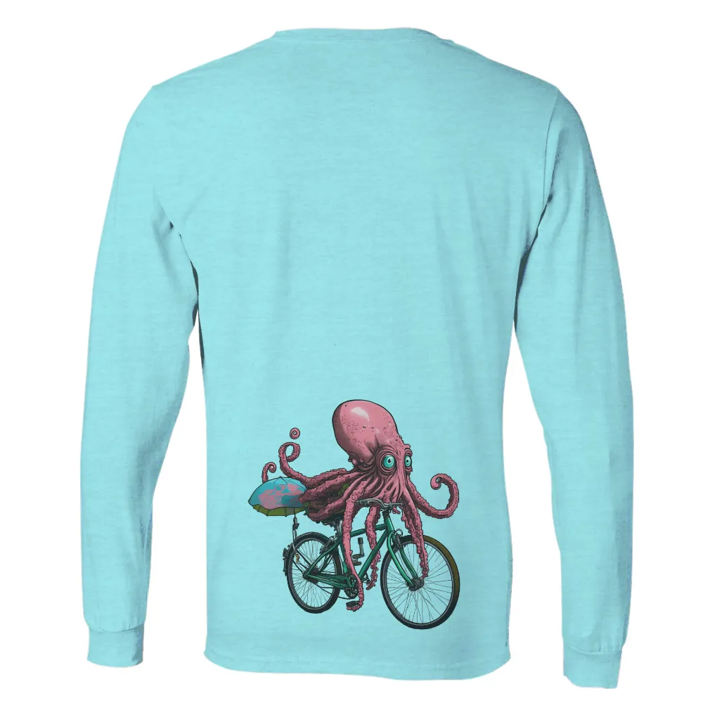 TShirt Printing: Otto the Octopus Rides His Bicycle|fantasy football goat shirt