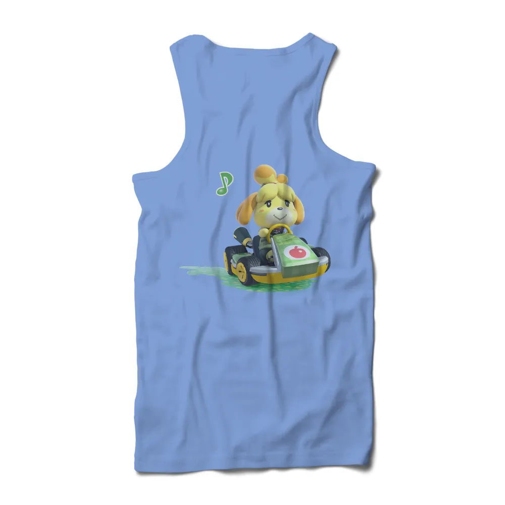 Tee Shirt Printing: Isabelle's Go-Kart Adventure in Animal Crossing|animal crossing custom shirt