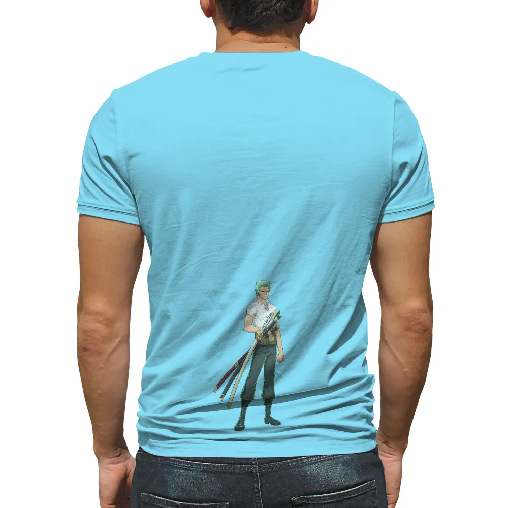 Zoro T-Shirts Design: Strength and Determination|t shirt roblox one piece