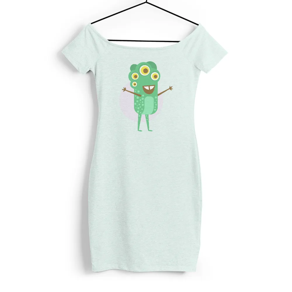 Graphic Tees: Bloop the Friendly Monster - Whimsical Joy|happy father's day shirts