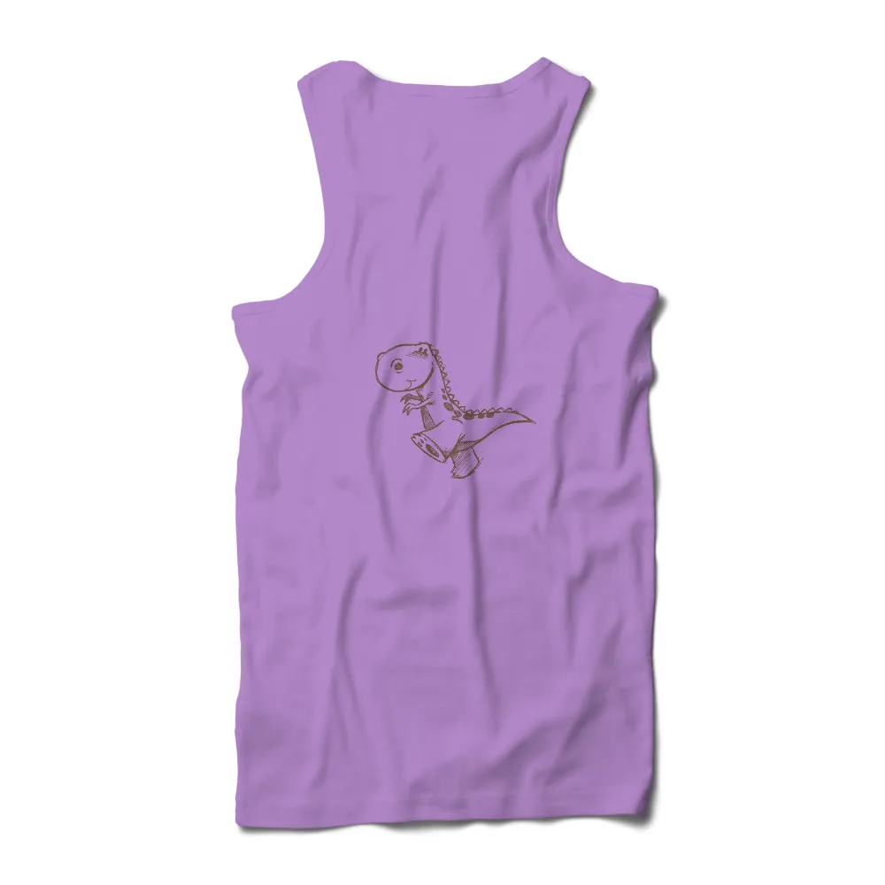 Custom Tee Shirts: Velo the Musician Raptor|valentines day dinosaur shirt