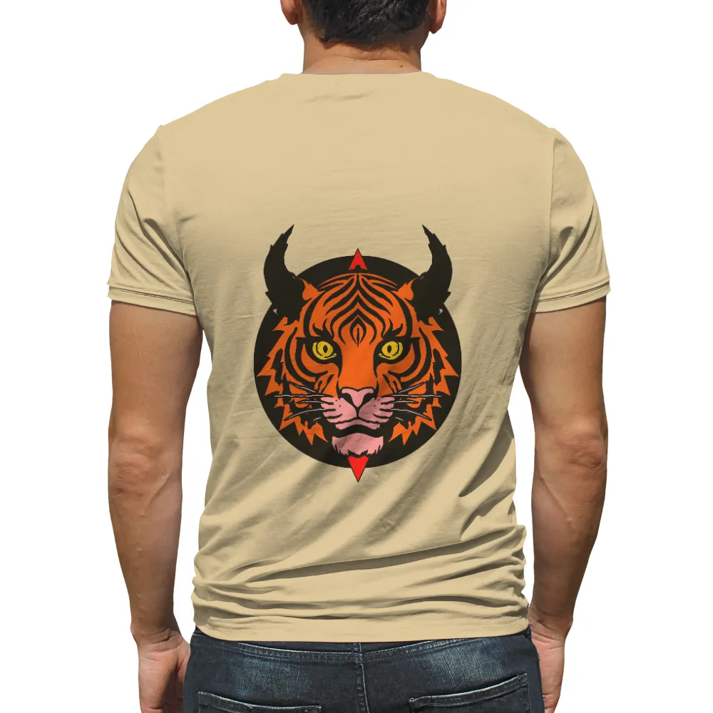 T-Shirts Pattern: Fierce Tiger Design Inspired by Nature and Pop Culture|mom to the 4th power shirt