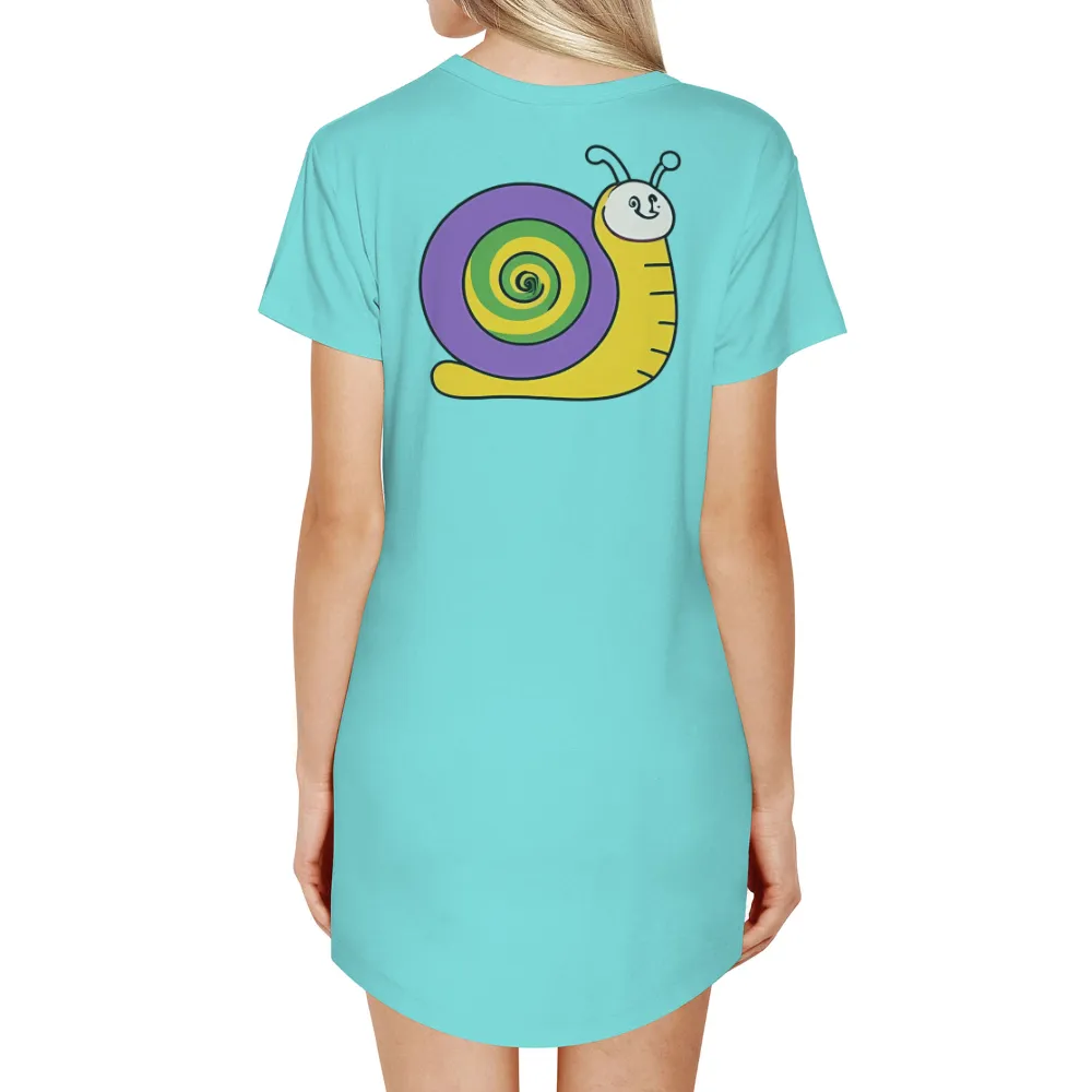 Customized Tee Shirts: Embrace the Journey with Sammy the Snail|australian research and space exploration t shirt