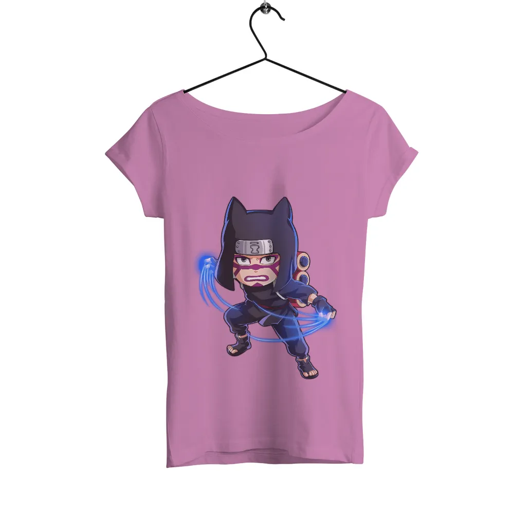 TShirt Printing: Kaito the Ninja - Anime Character with Power and Determination|the new day feel the power t shirt