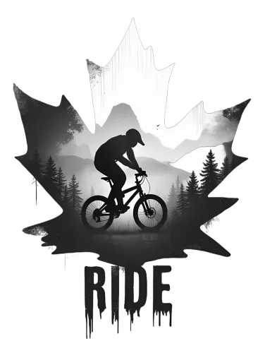 TShirt Design: Ride Through Nature's Beauty