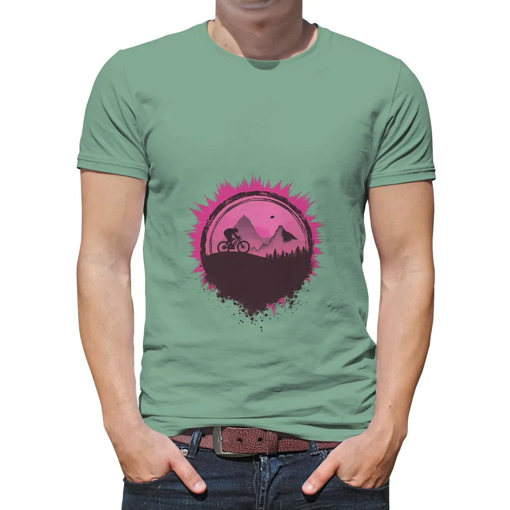 Mountain Biking Adventure T-Shirt Printing | Sports Tees| Outdoor adventure