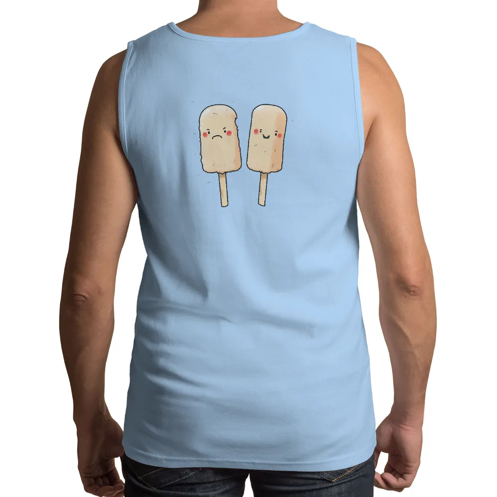 Custom T-Shirt Printing: Melting Ice Cream Popsicle Friends|endor forest summer camp shirt