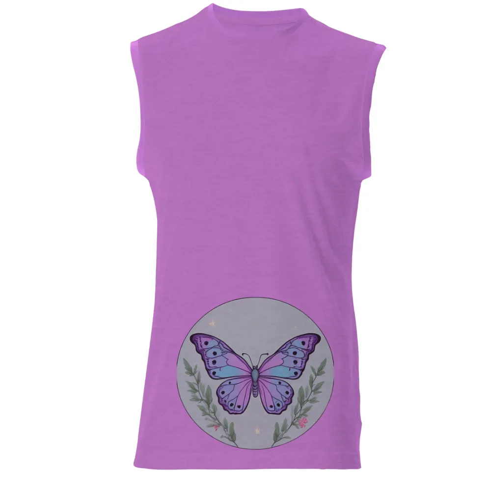 Custom Tee Shirts: Aurora's Transformation - Artistic Butterfly Design|shein butterfly graphic tee