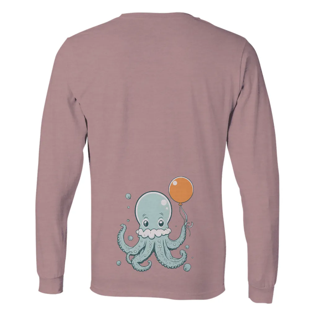 Tee Shirts Printed: Ollie the Octopus with Balloon - Funny & Quotes|adventure time dancing with monsters shirt