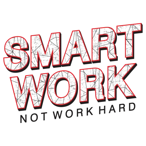 Customized Tee Shirts: Smart Work Not Work Hard - Inspirational Quote