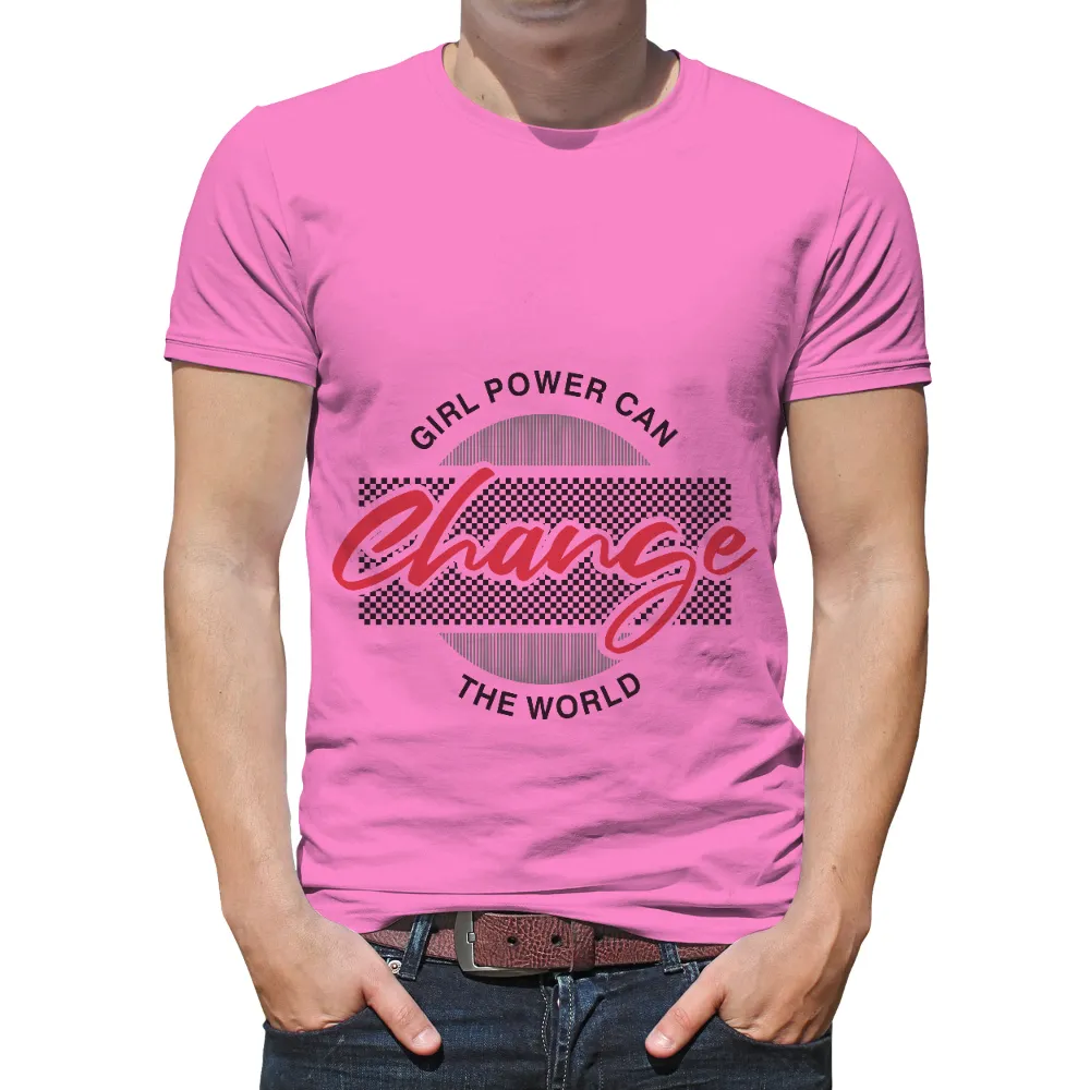 Graphic Tees: Embrace Change with Bold Cursive Design|nfl inspire change shirt