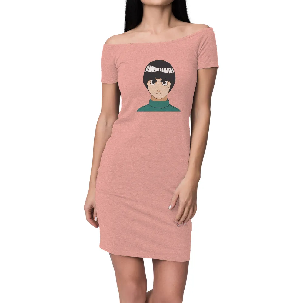 Rock Lee Minimalist T-Shirt Printing - Anime Character Design|among us naruto shirt