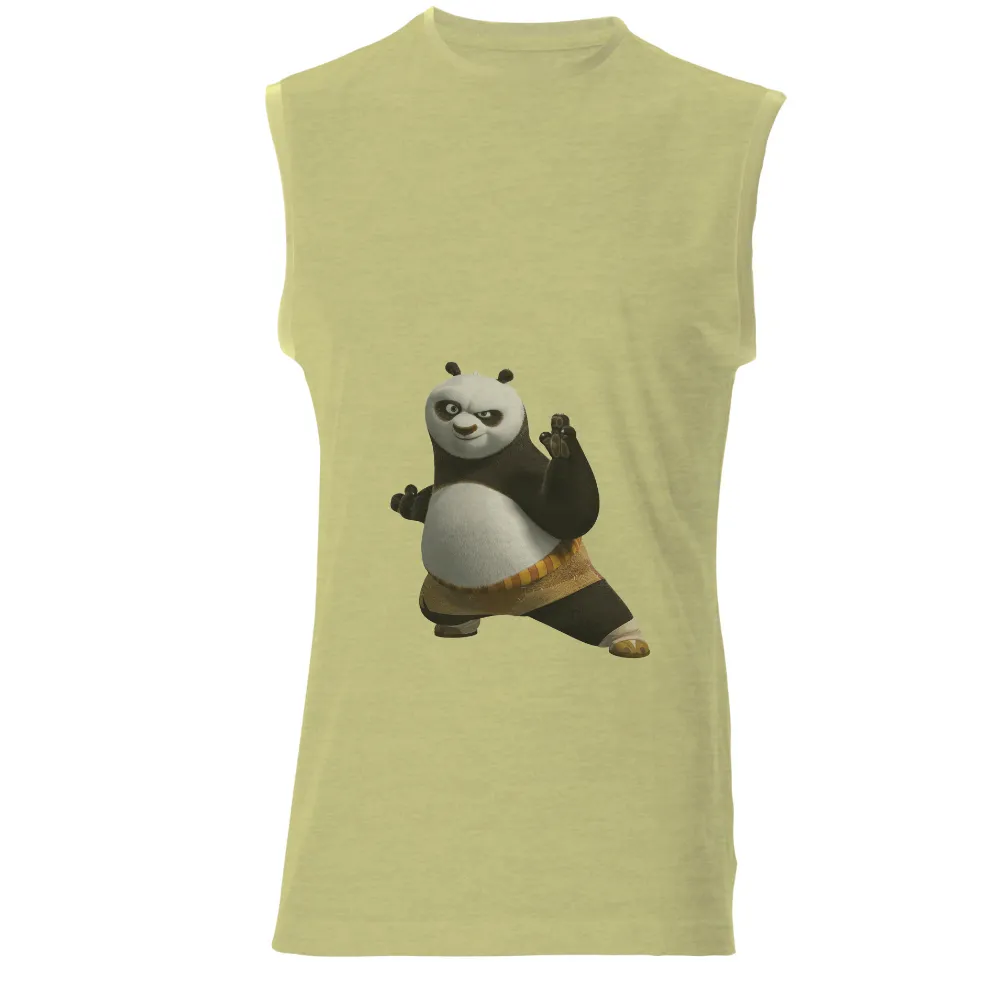 Customized Tee Shirts: Embrace Your Inner Strength with Po from Kung Fu Panda|strength camp shirt