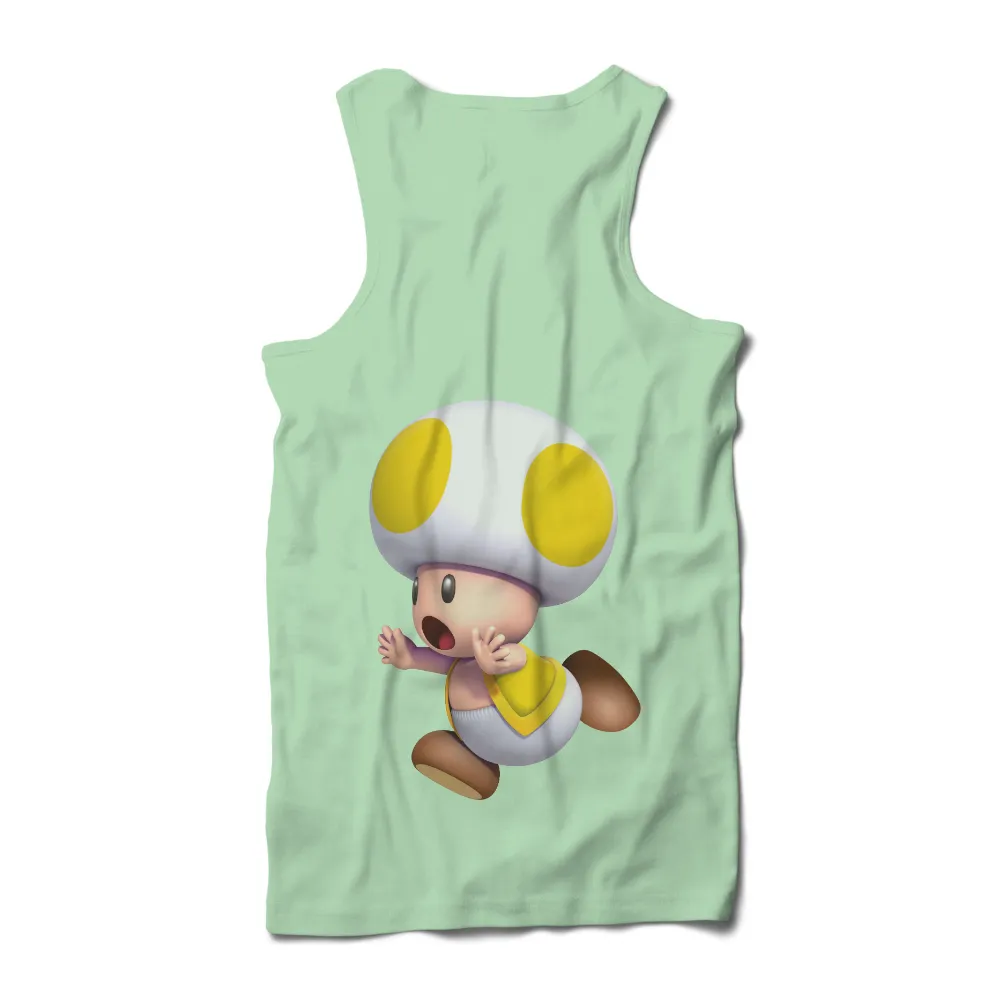 Custom T-Shirt Printing: Toad's Surprised Energy - Gaming Nostalgia|bootleg mario shirt