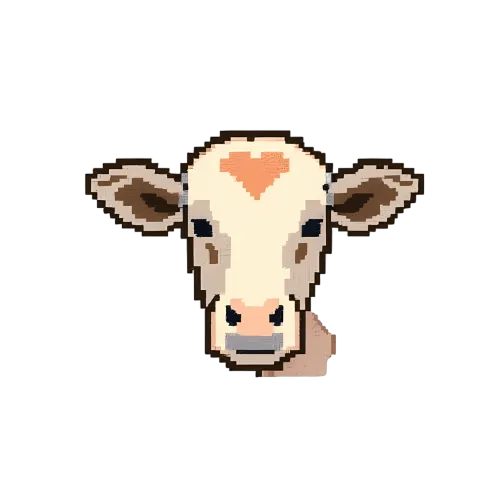 Custom Tee Shirts: Bessie the Cow - Love and Kindness