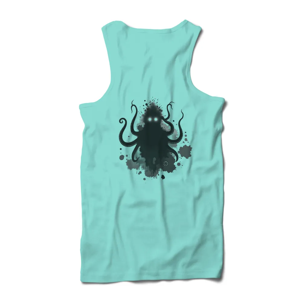 T-Shirts Design: Shadow Octopus - Artistic Mystery|death note ryuk silhouette