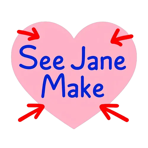 Custom T-Shirt Printing: See Jane Make - Heartfelt Creativity