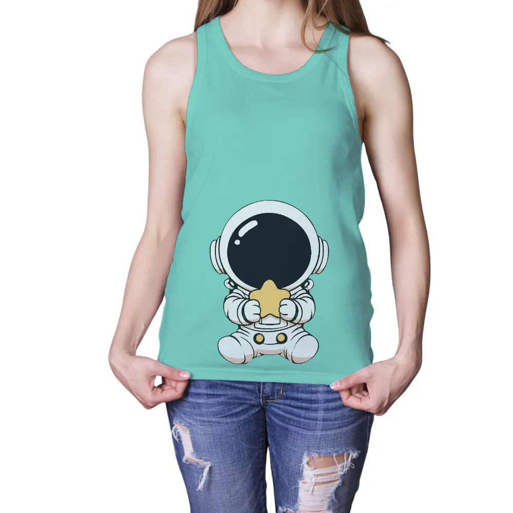 Customized Tee Shirts: Reach for the Stars with Astronaut Design|star wars valentines day shirt